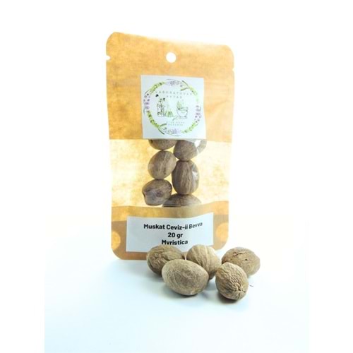 MUSKAT (KÜÇÜK HİNDİSTAN CEVİZİ) 20 GR