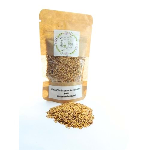 KÜNCÜ YERLİ SUSAM (KAVRULMAMIŞ) 50 GR